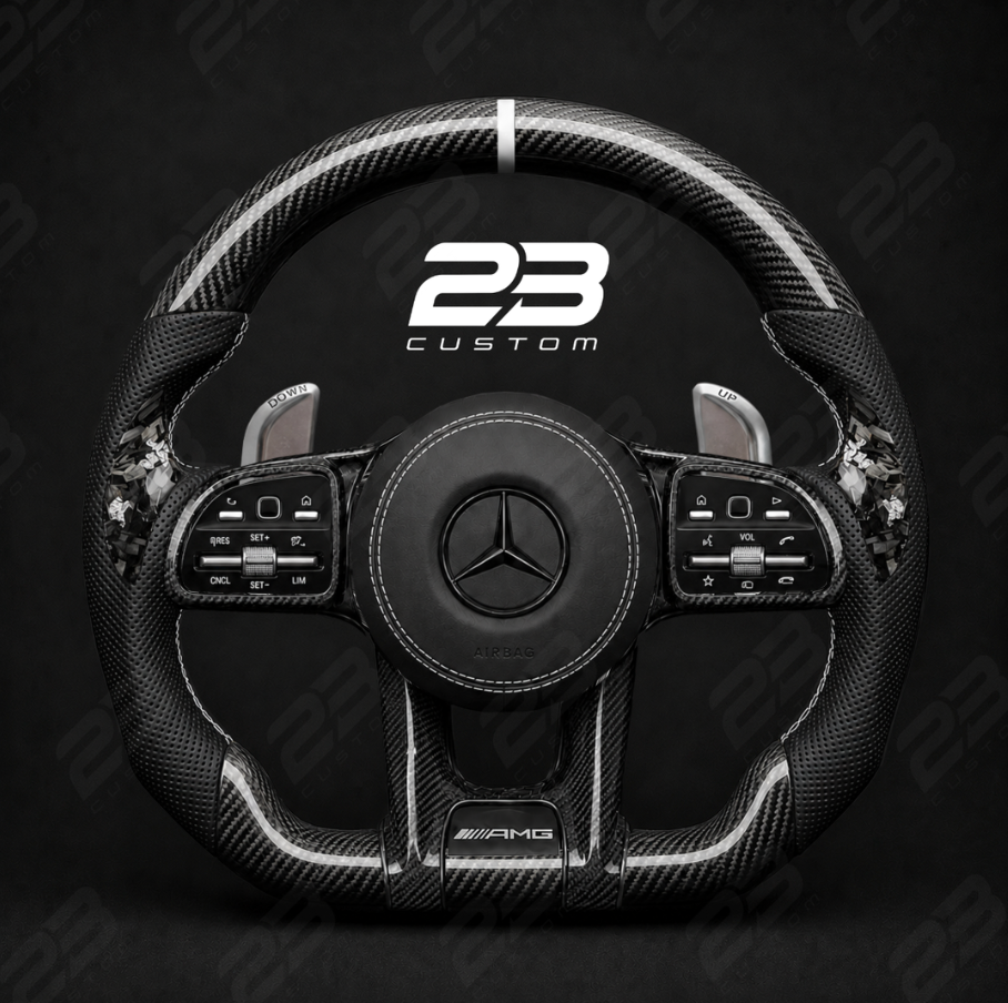VOLANT PERSONNALISÉ MERCEDES BENZ AMG (2015-2021)